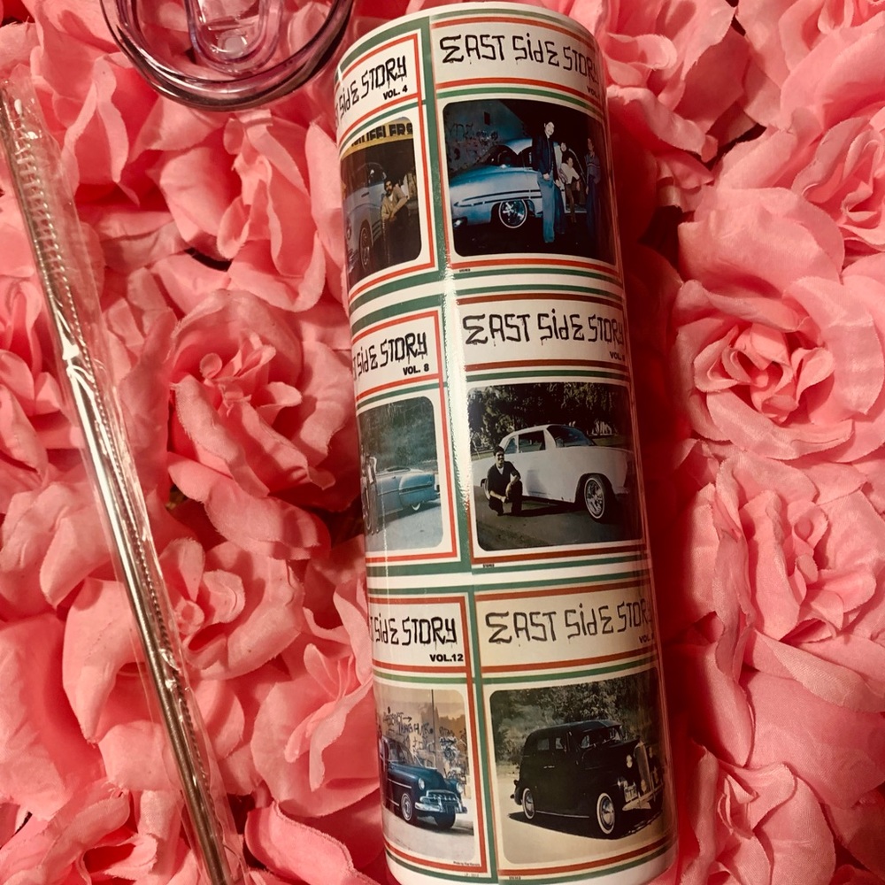 Oldies theme tumbler set